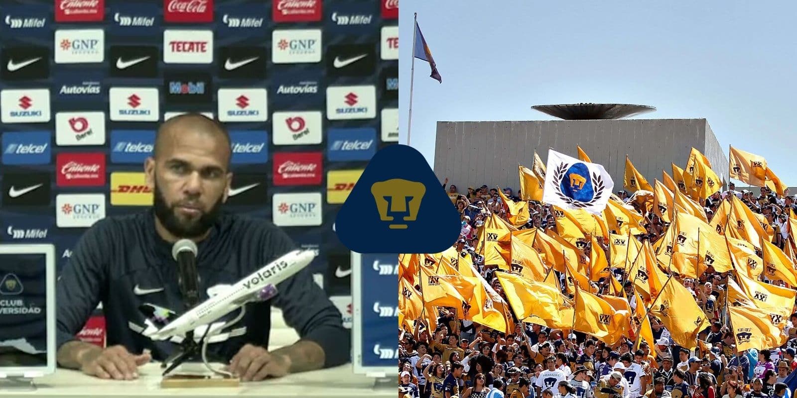 Dani Alves habla sobre el trato que le ha dado la afición de Pumas