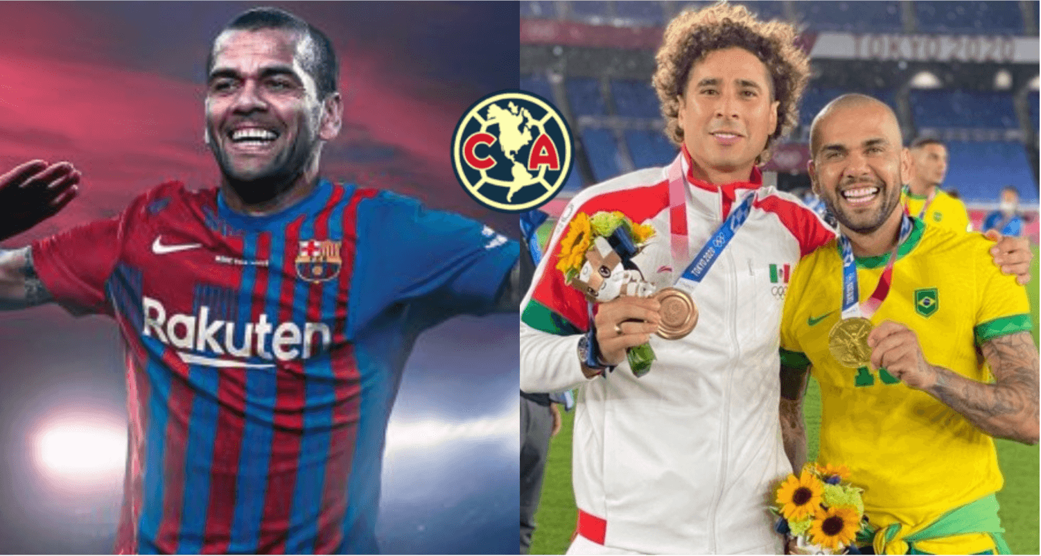 Dani Alves se fue al FC Barcelona. Su nombre sonaba para llegar al Club América, pero no se concretó con Santiago Baños. Este es el salario que le pagarán.