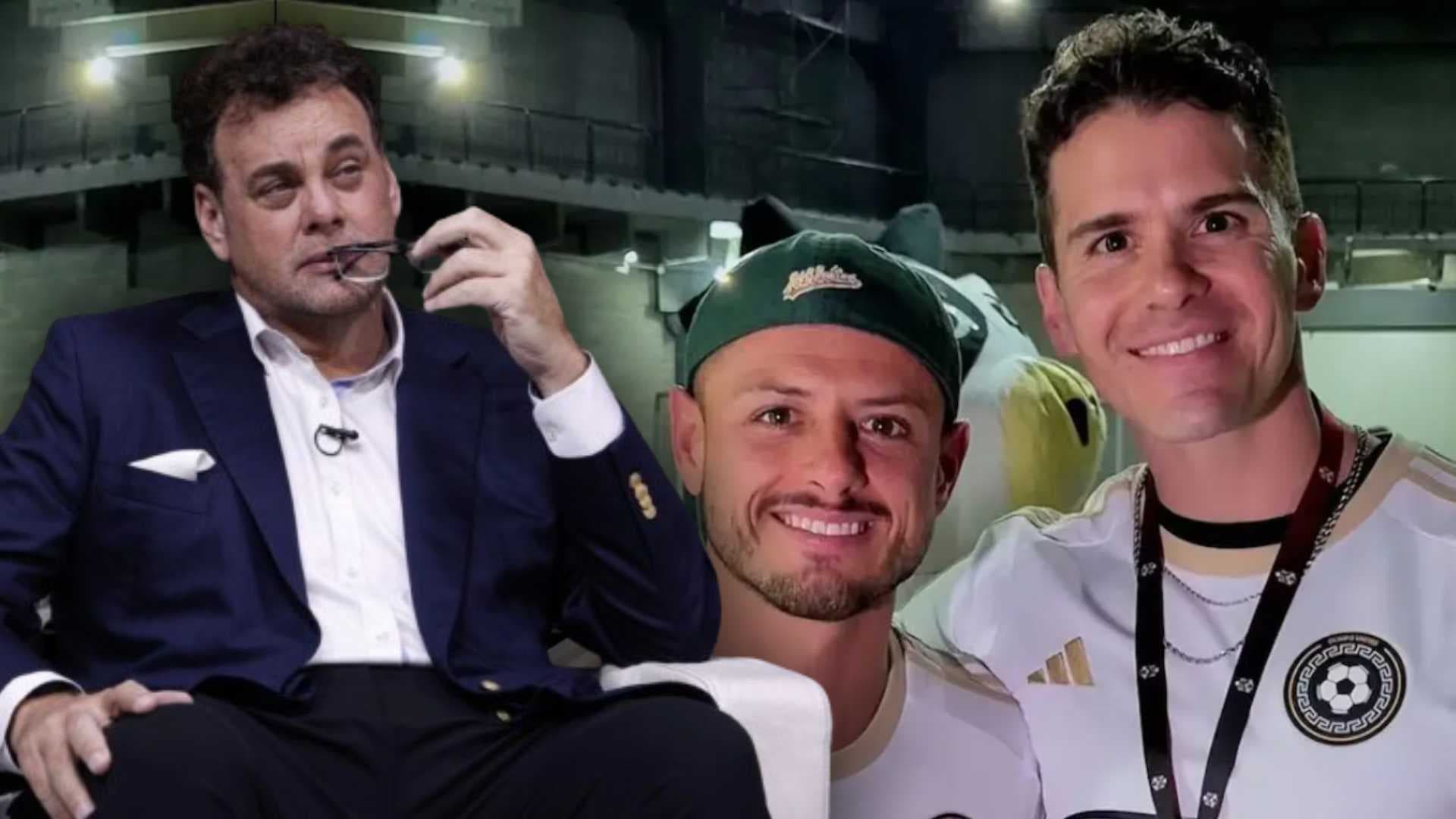 David Faitelson, Chicharito y Sergio Dipp