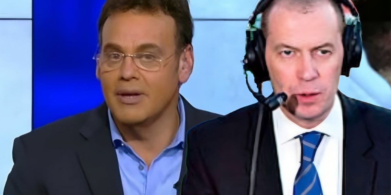 David Faitelson junto con André Marín (Foto: X)
