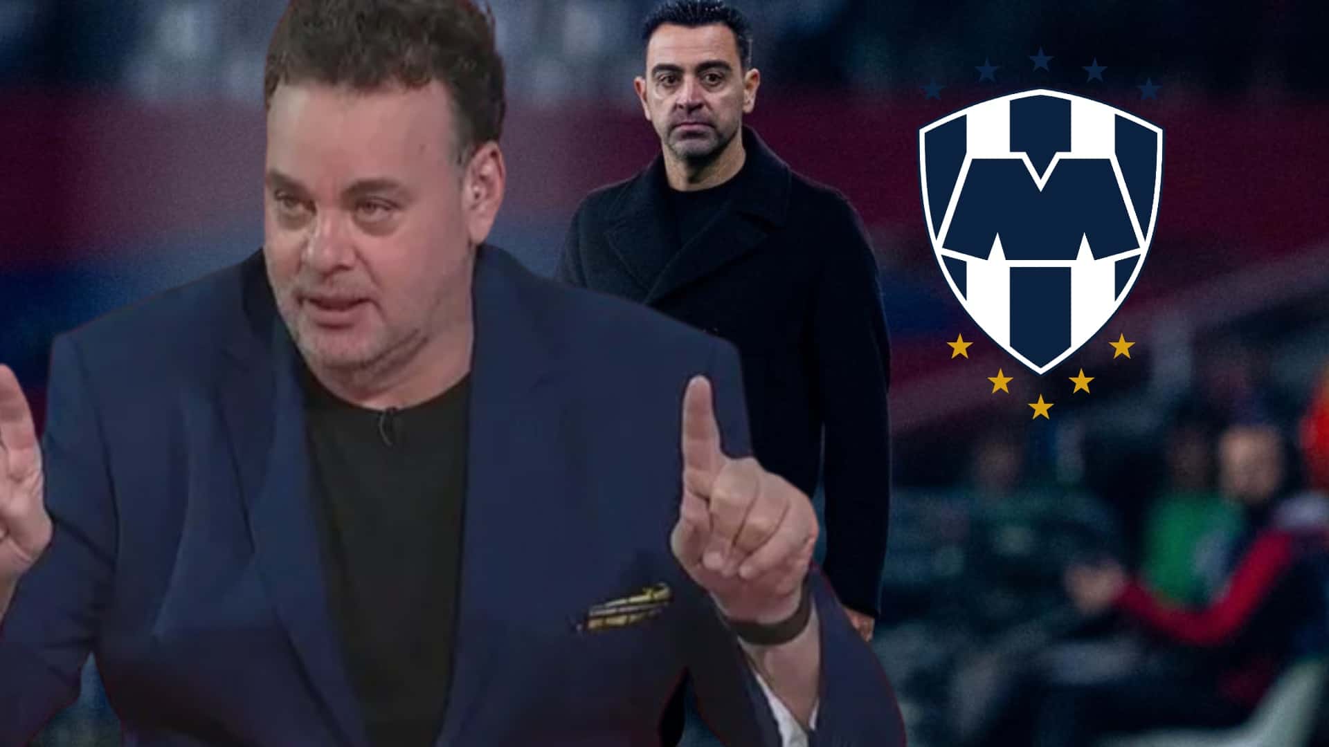 David Faitelson y Xavi Hernández (FUENTE: Diario de las Américas)