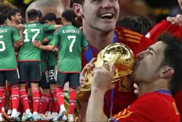 David Villa, ex jugador de fútbol, reconoció que jugador mexicano le llama la atención y está en el América