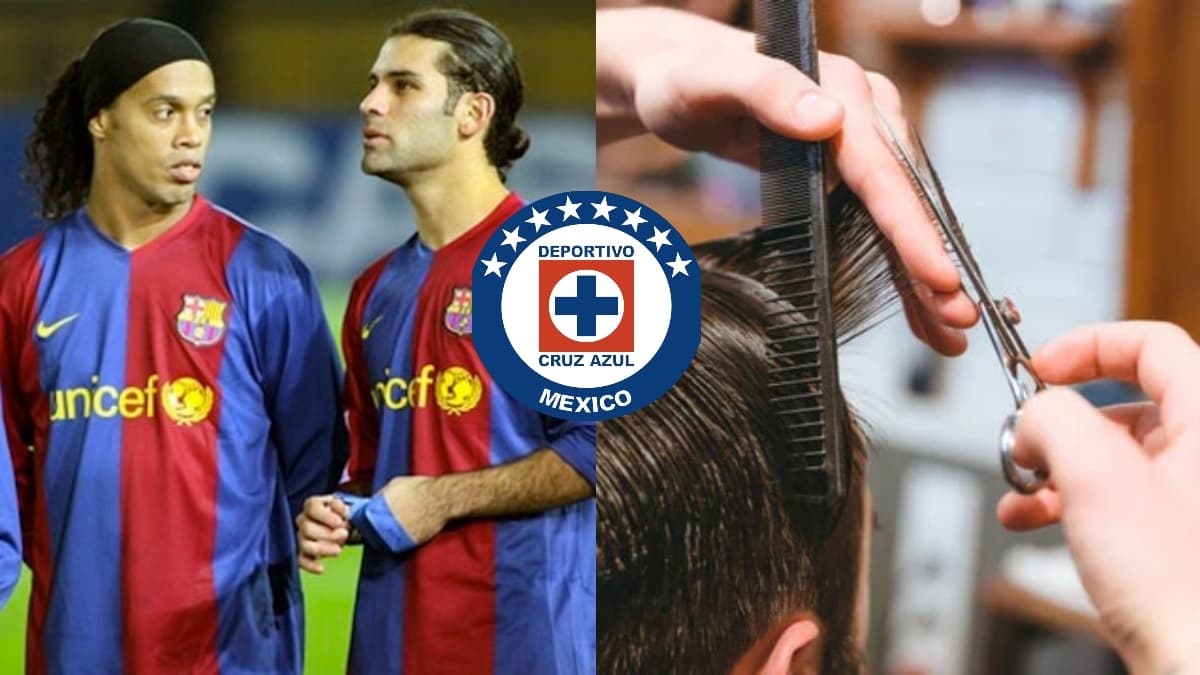 De jugar junto a Ronaldinho en el FC Barcelona, llegar a Cruz Azul y fracasar, ahora se dedica a la peluquería.