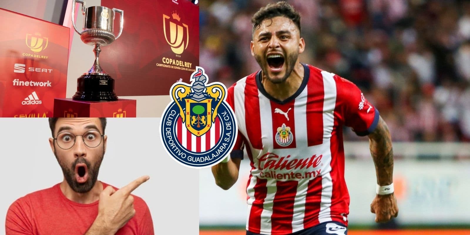 De manera sorpresiva, Chivas aparece en la Copa del Rey en España y las imágenes a la vuelta al planeta