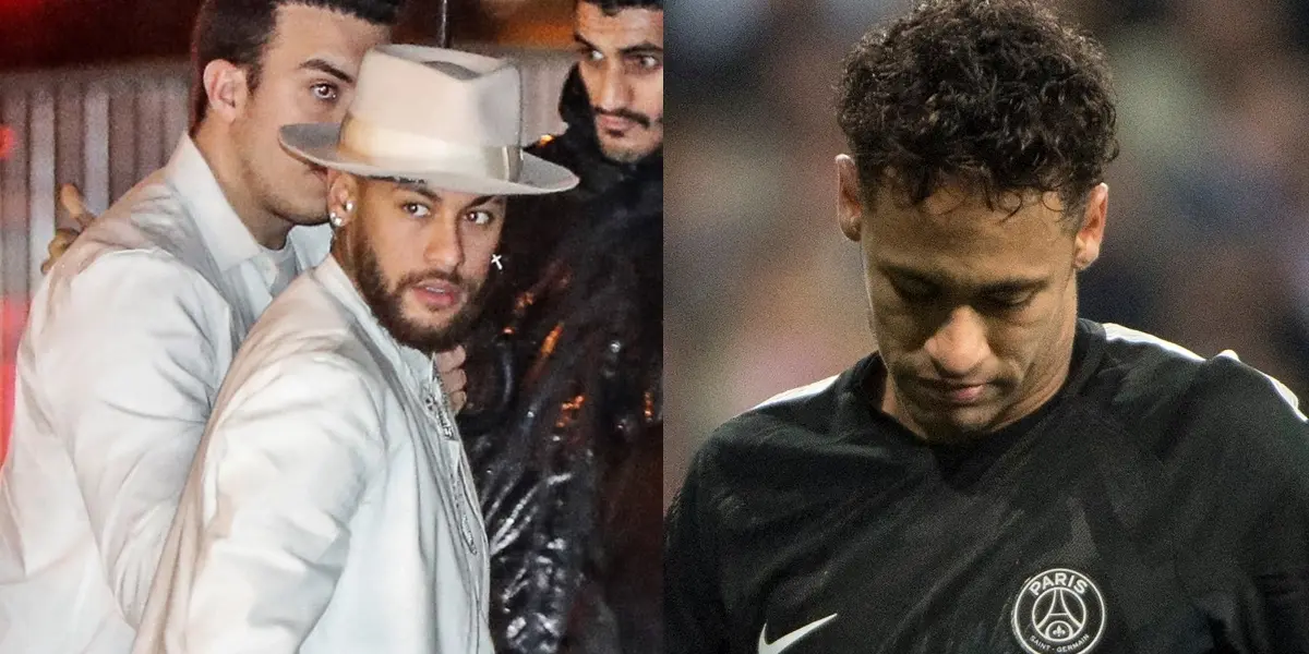 De manera sorpresiva el delantero del PSG, Neymar, sería baja para el duelo ante el Olympique de Marsella.
