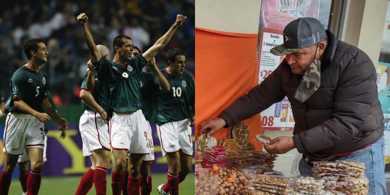 Dejó de un lado el fútbol y ahora se dedica a vender botanas mexicanas para ganar dinero.