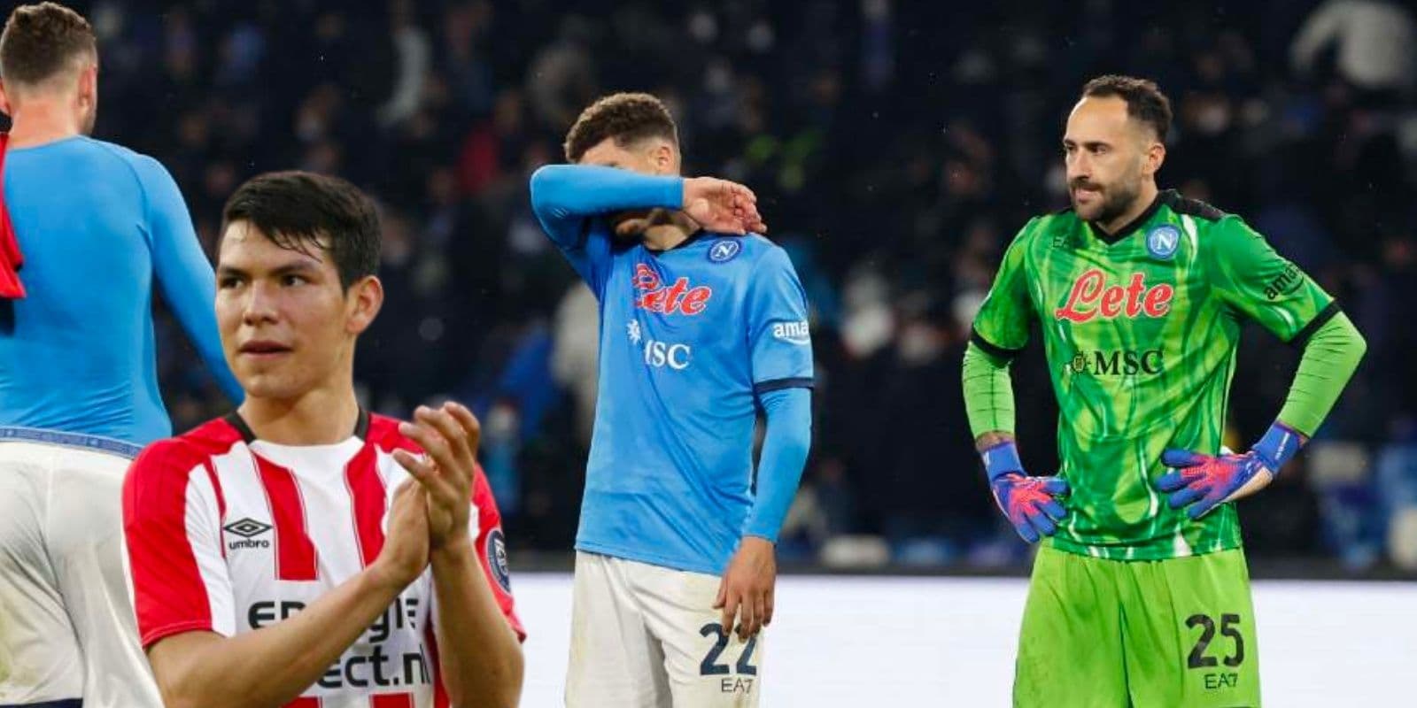 Desde que Hirving Lozano salió del Napoli, ahora el campeón de Italia recibe la peor de las noticias