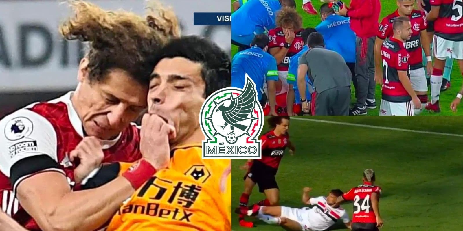Después de truncarle la carrera a Raúl Jiménez, conoce el karma que le llega a David Luiz.