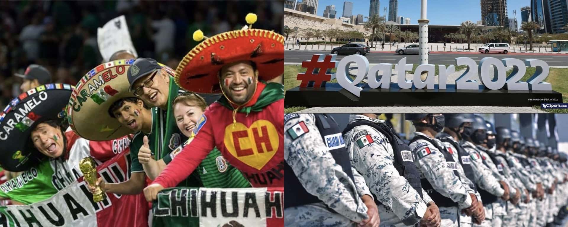 Destapan cuántos mexicanos se esperan en Qatar 2022 y cómo los cuidará la Guardia Nacional.