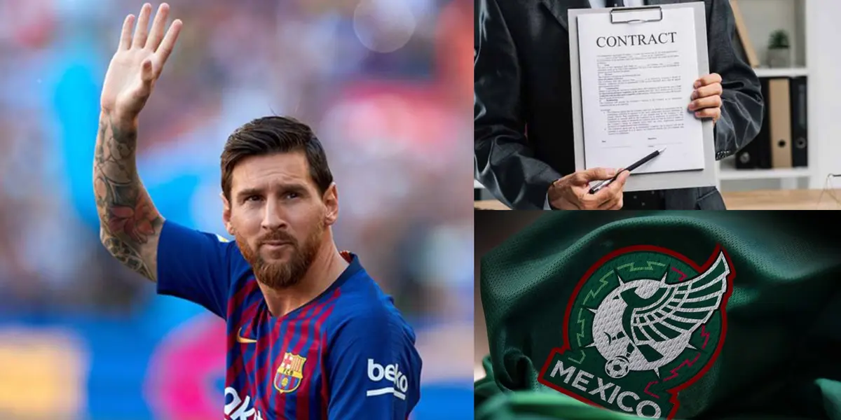 Destapan que Messi está arrepentido y quiere volver al Barcelona, podría jugar con un elemento del Tri que está en el radar. 