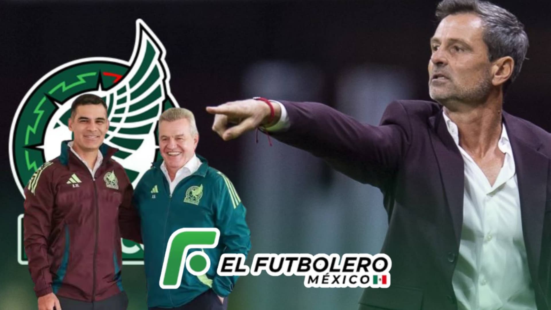 Diego Cocca, Javier Aguirre, Rafa Márquez | Foto: ESTO y Mexsport