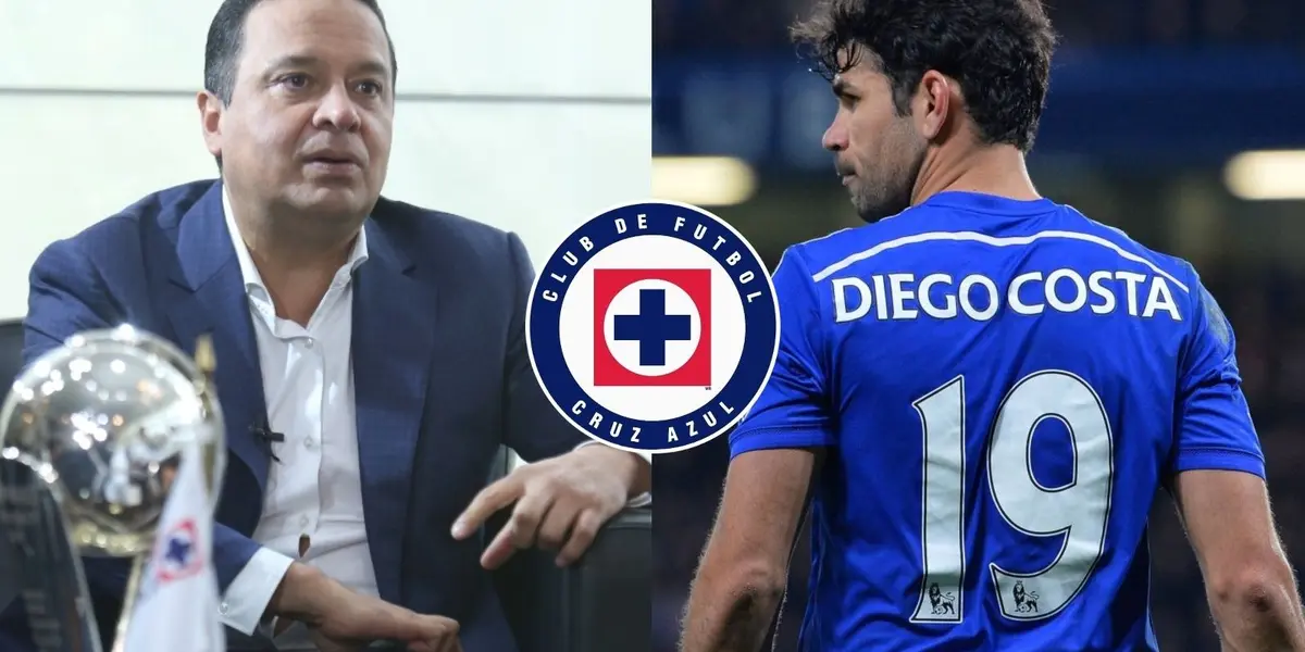 Diego Costa suena como una opción para el Cruz Azul y Víctor Velázquez rompe el silencio sobre su llegada