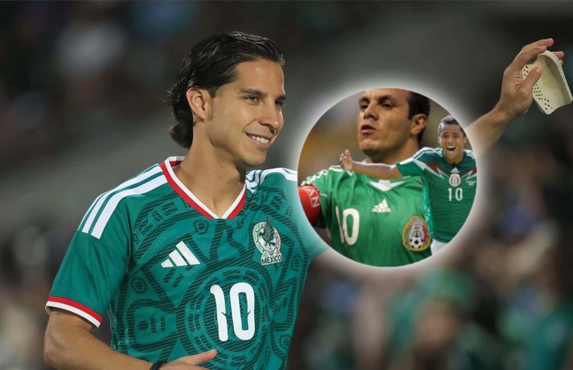 Diego Lainez porta la mítica camiseta de Selección Mexicana y aseguró que para el es una motivación especial/ Foto MexSport.