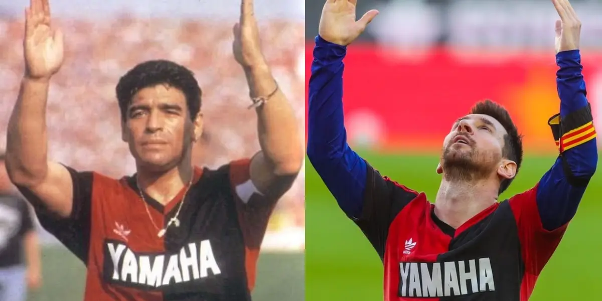 Diego Maradona recibió un homenaje especial por parte de Lionel Messi, pero no vas a creer cuánto le costó mandar a hacer la playera.
