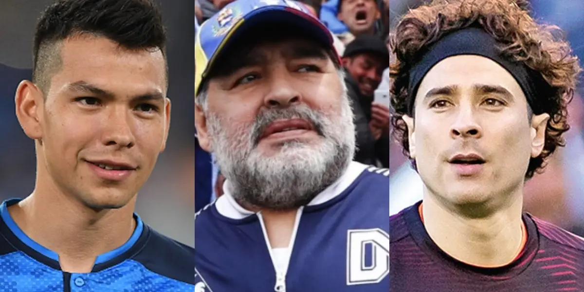 Diego Maradona siempre tuvo presente a México en su corazón pero este jugador mexicano siempre fue su consentido.