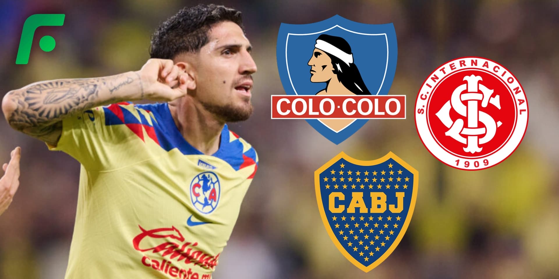 Diego Valdés en el América (Fuente: MEXSPORT)