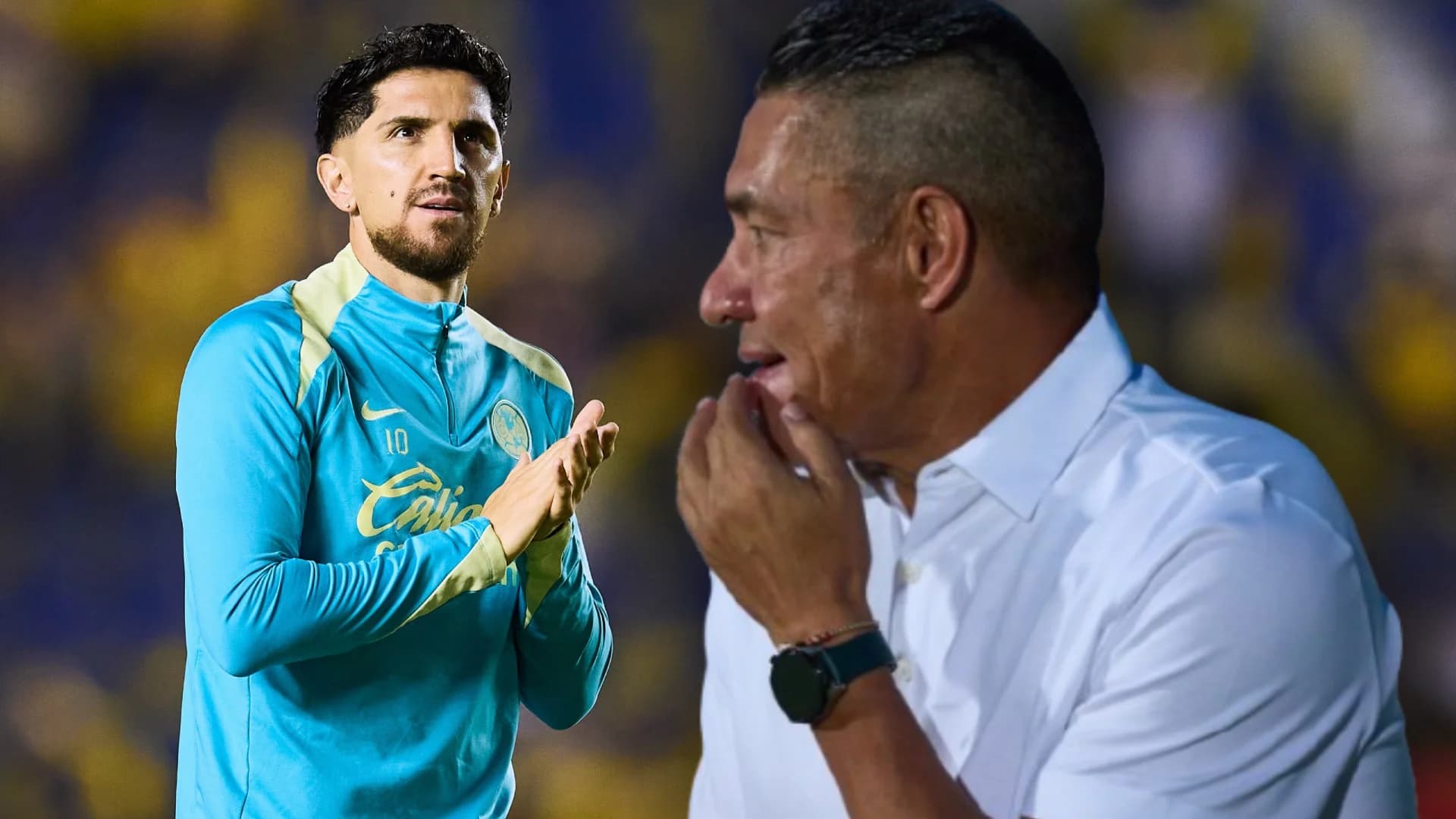 Diego Valdés y Nacho Ambriz durante su etapa en la Liga MX