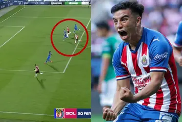 Disfruta del magnifico gol de Fernando Beltrán que pone en ventaja a las Chivas