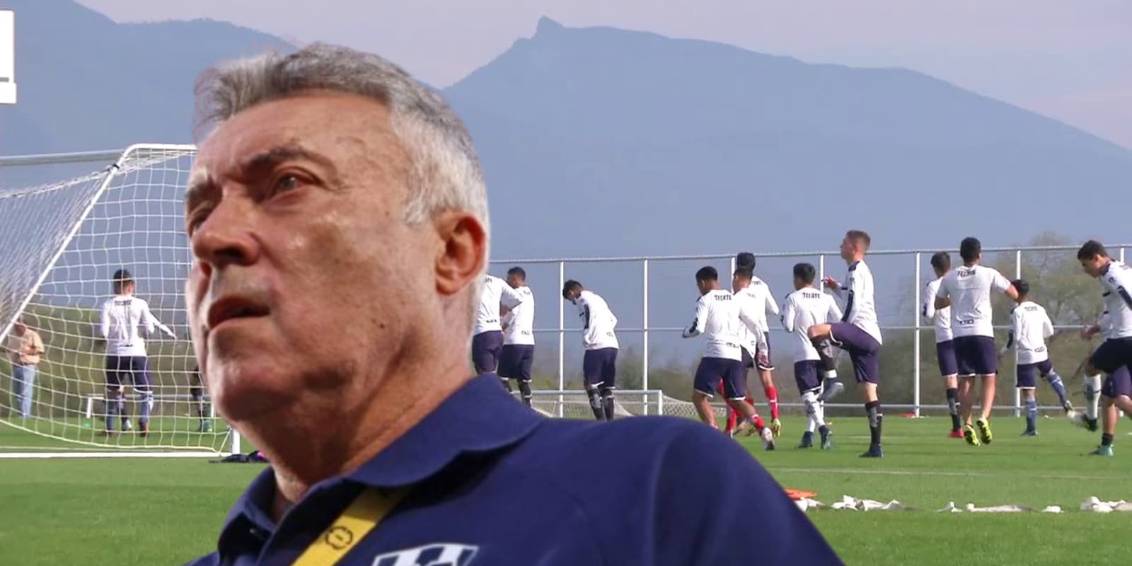 Domènec Torrent en los entrenamientos de Rayados / FOTO MEDIOTIEMPO