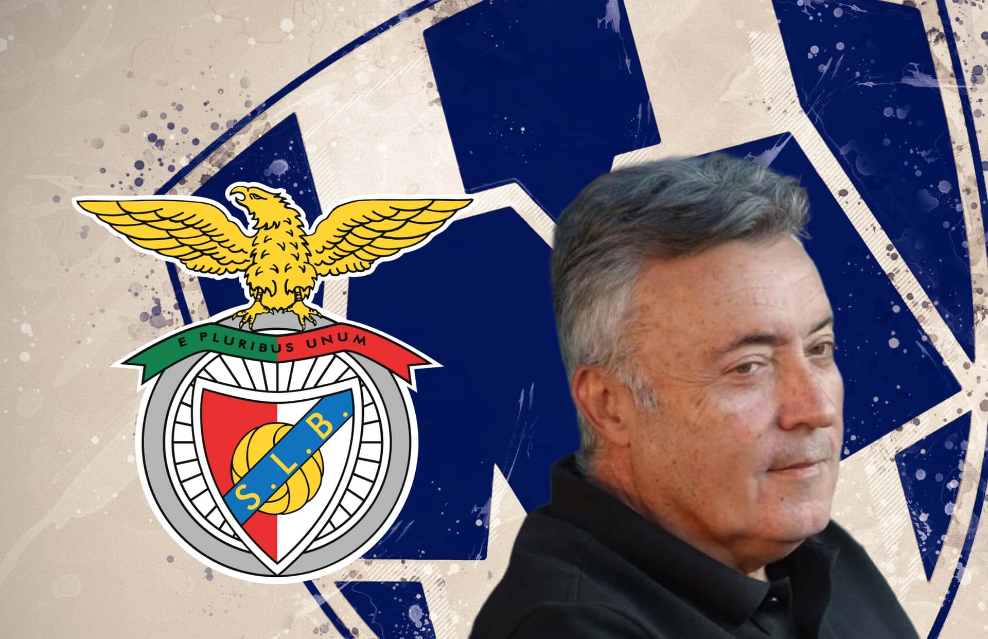 Domenec Torrent, escudos de Benfica y Rayados/ Foto Besthqwallpapers.com