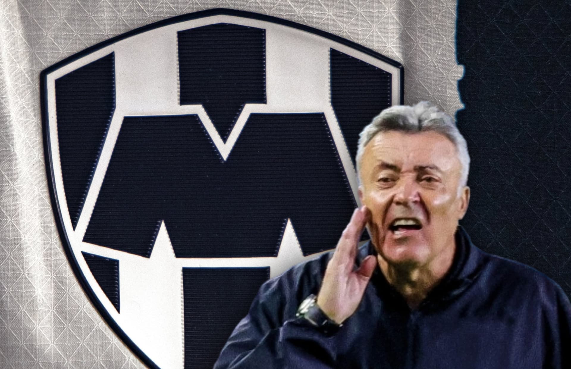 Domenec Torrent gritando/Foto Rayados.