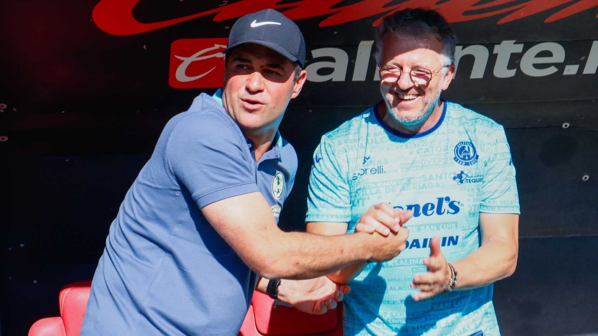 Domènec Torrent y André Jardine (Foto: MEXSPORT)