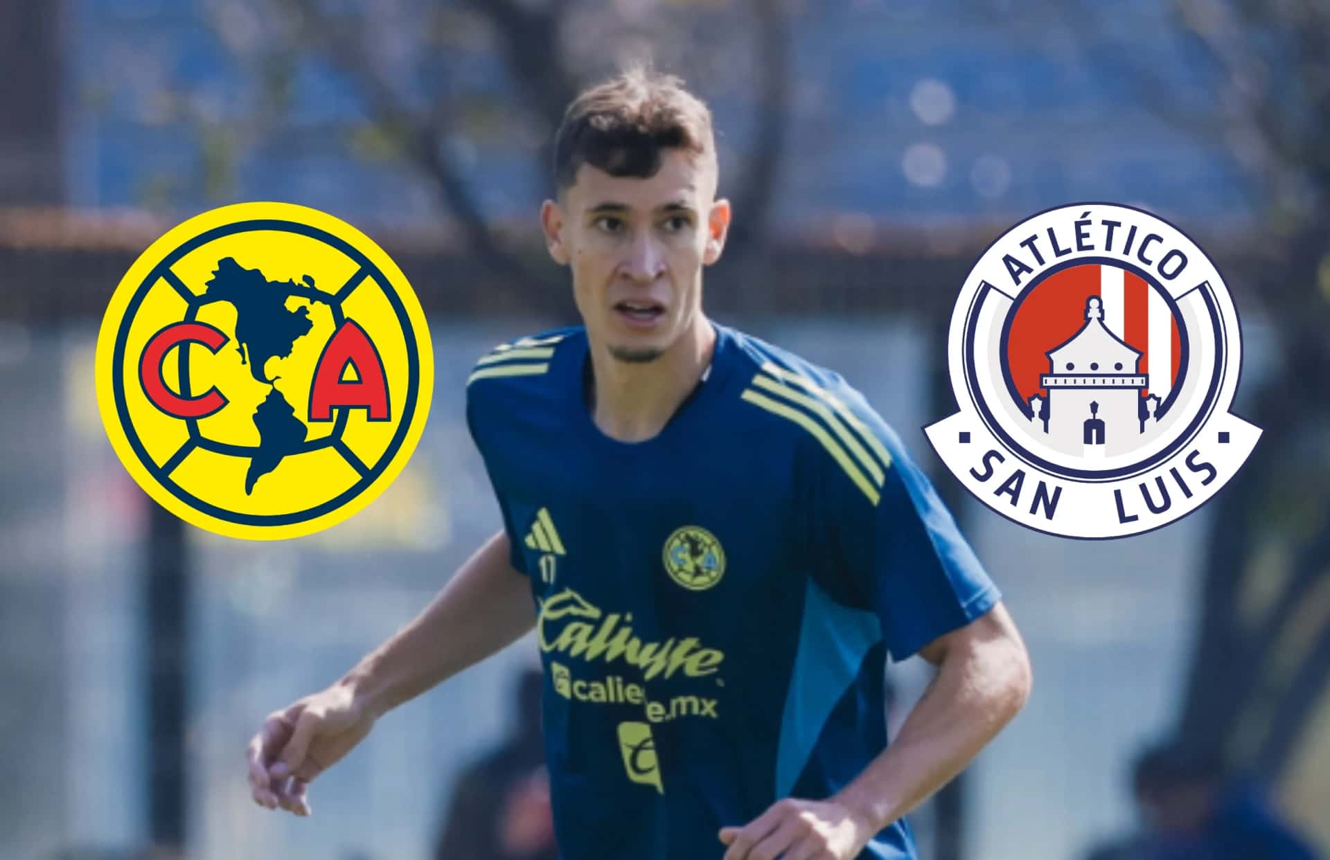 Dourado entrenando en el conjunto azulcrema, su fichaje habría sido resultado de una triangulación.