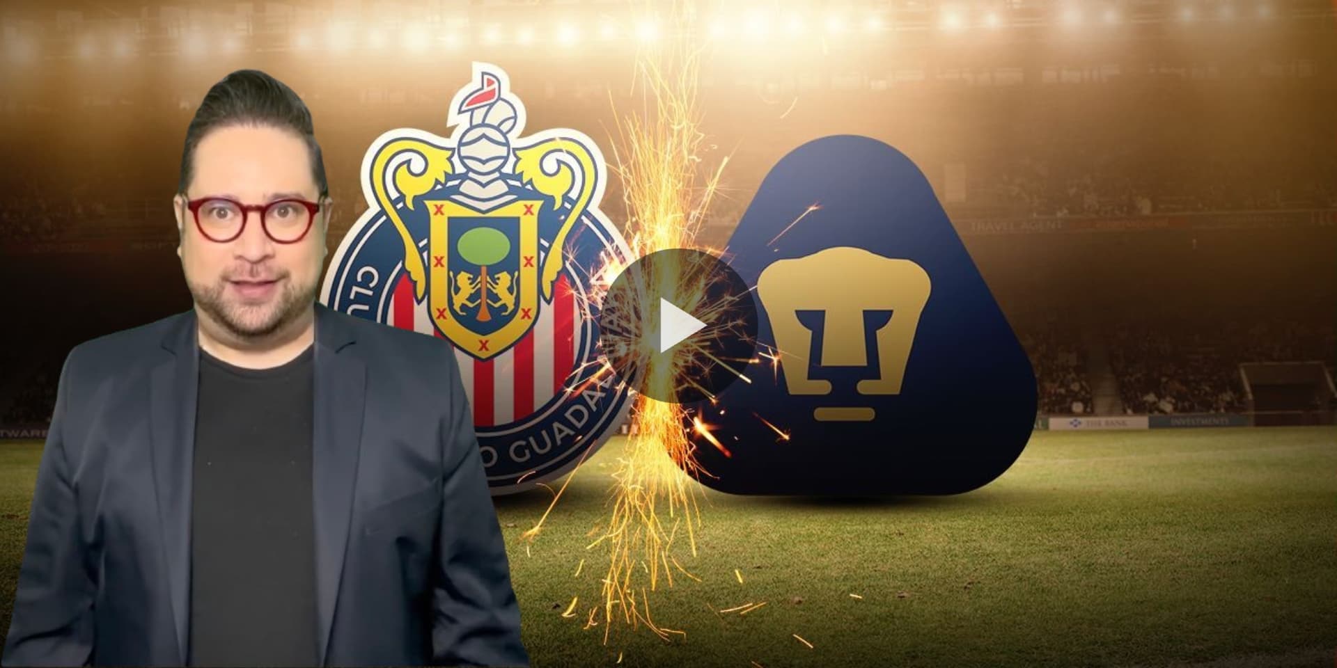 Duelo entre Chivas y Pumas (Fuente: ESPN)