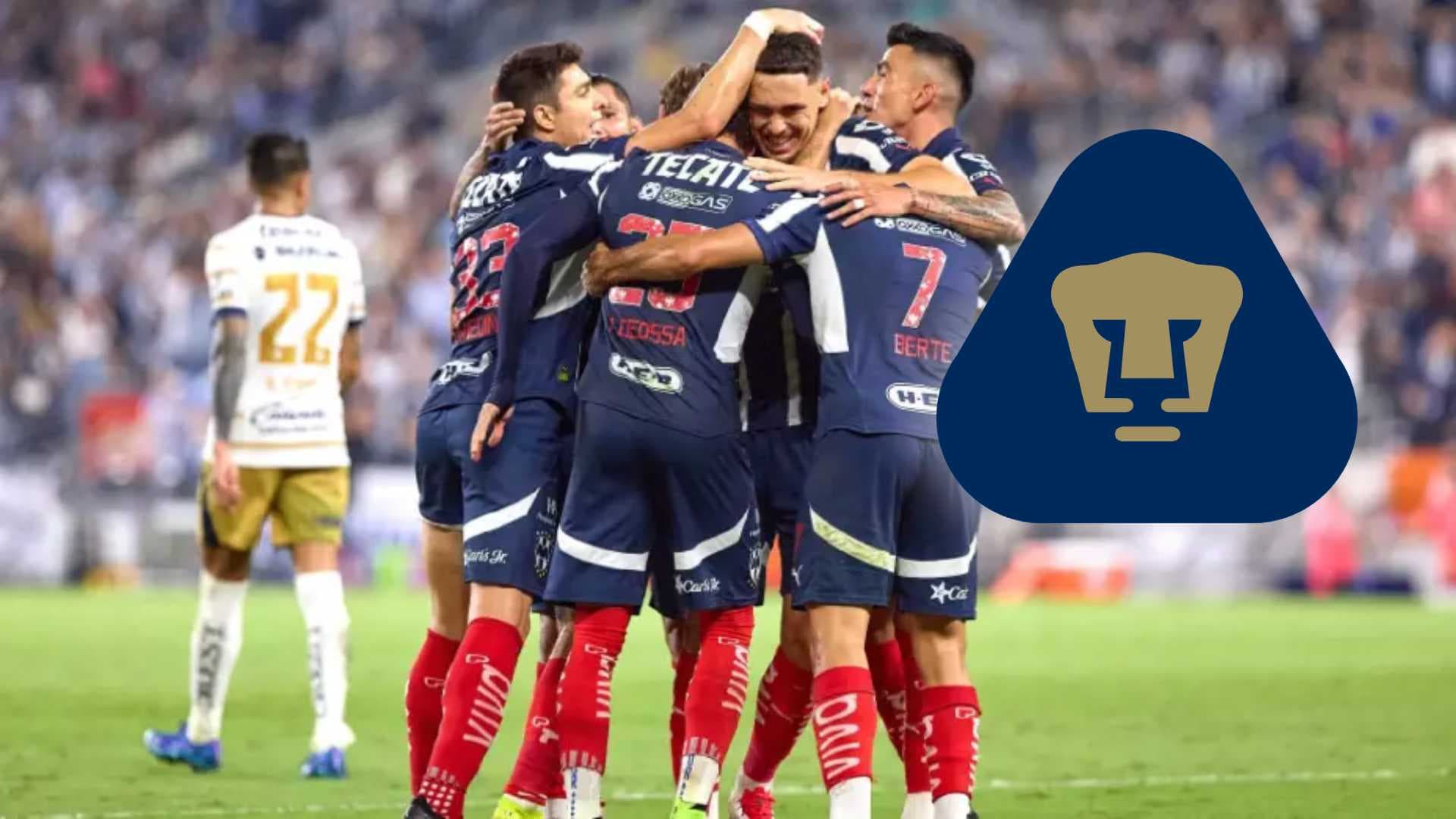 Duelo entre Rayados vs Pumas (Foto: MEXSPORT)
