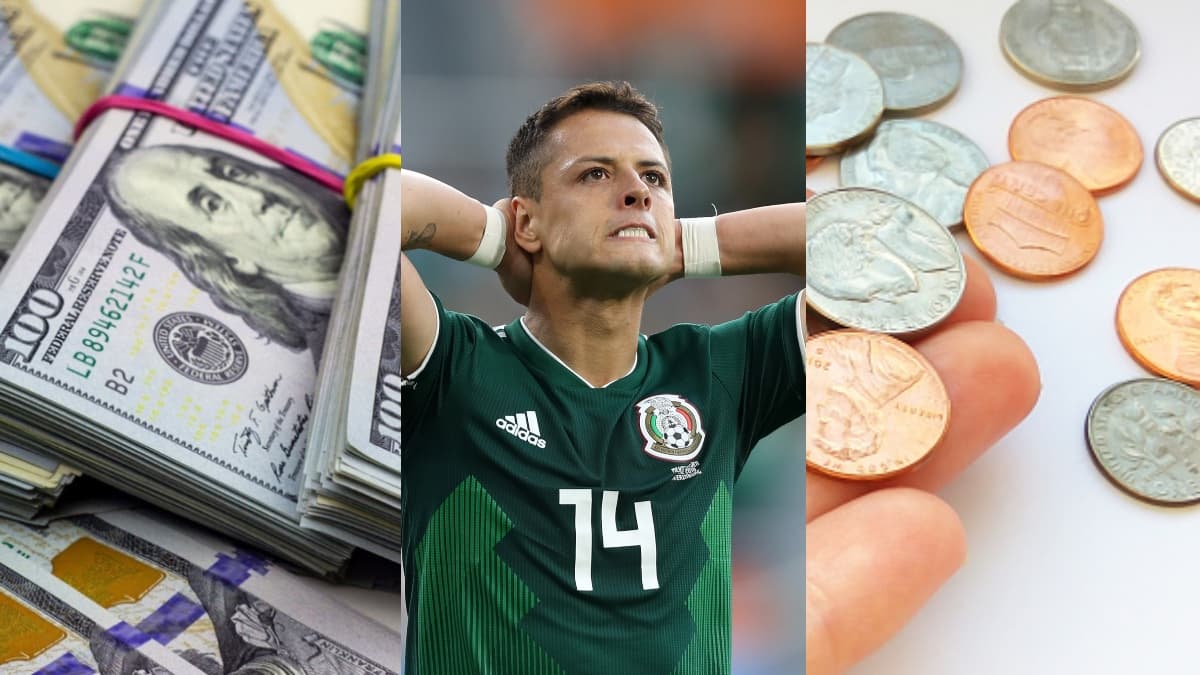 Durante su paso por Europa Javier Hernández tuvo un precio de 30 millones de dólares, ahora el fútbol no le da y este es su valor.