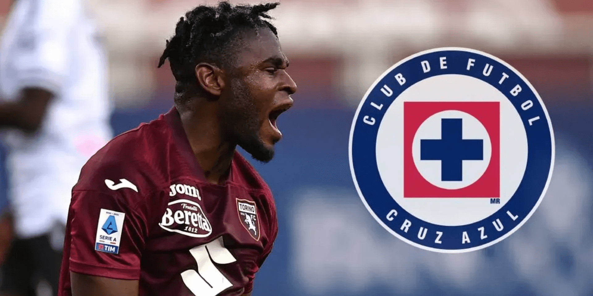 Duvan Zapata durante su estancia en el Torino / Foto: Getty Images