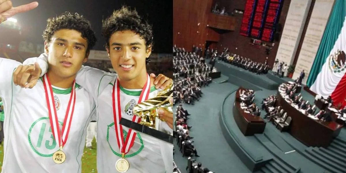 Edgar Andrade, exfutbolista mexicano que levantó la copa del mundo con la Selección Sub-17, cambió el fútbol por la política.
