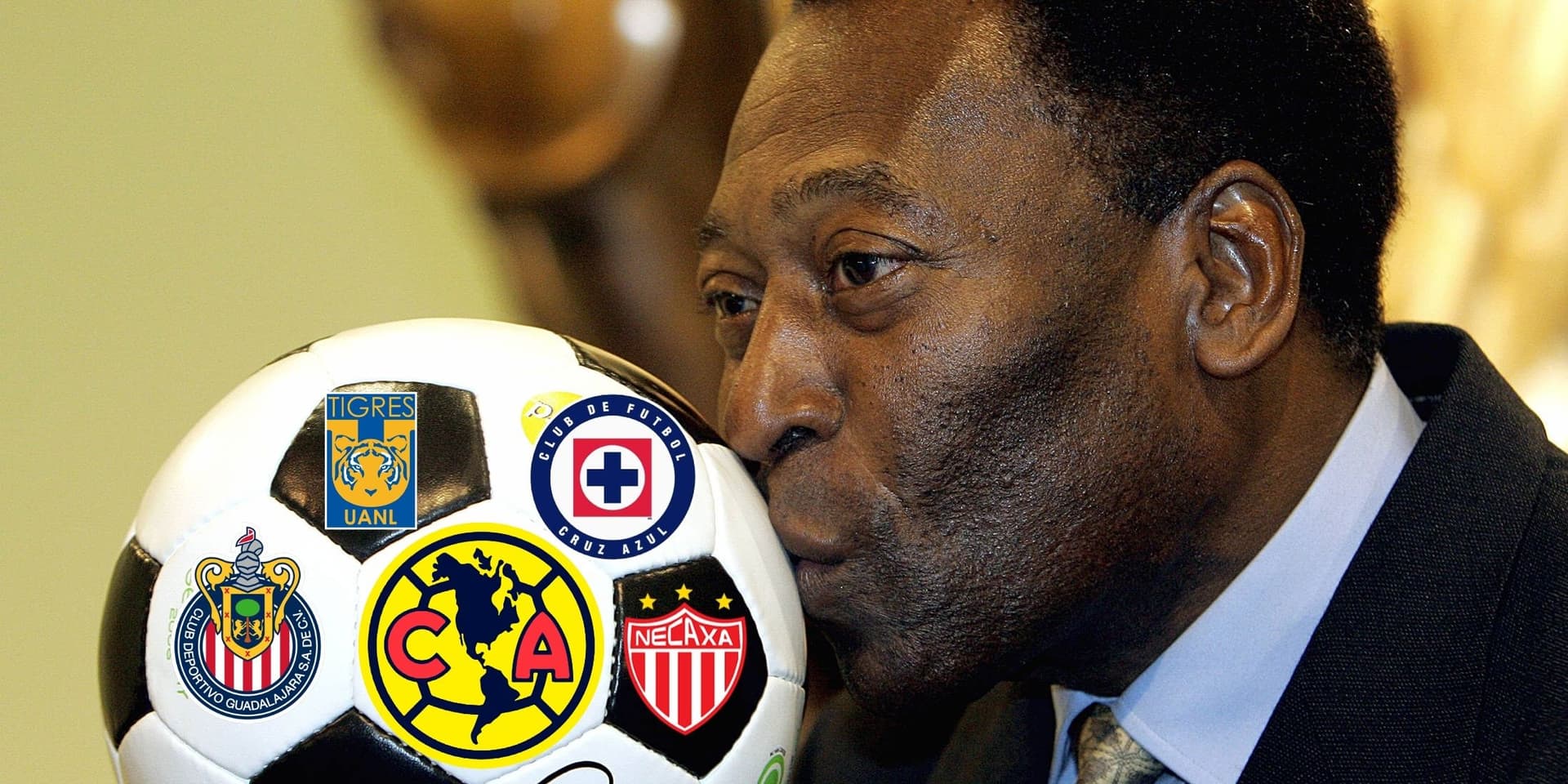 Edson Arantes do Nascimento más conocido como Pelé reconoce a un equipo mexicano como grande
