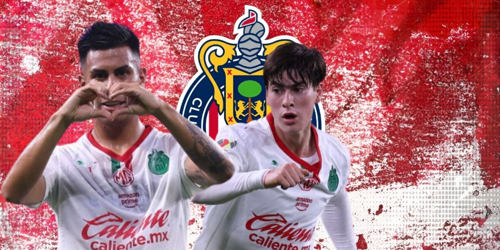 Efraín Álvarez junto a Armando González / FOTO CHIVAS