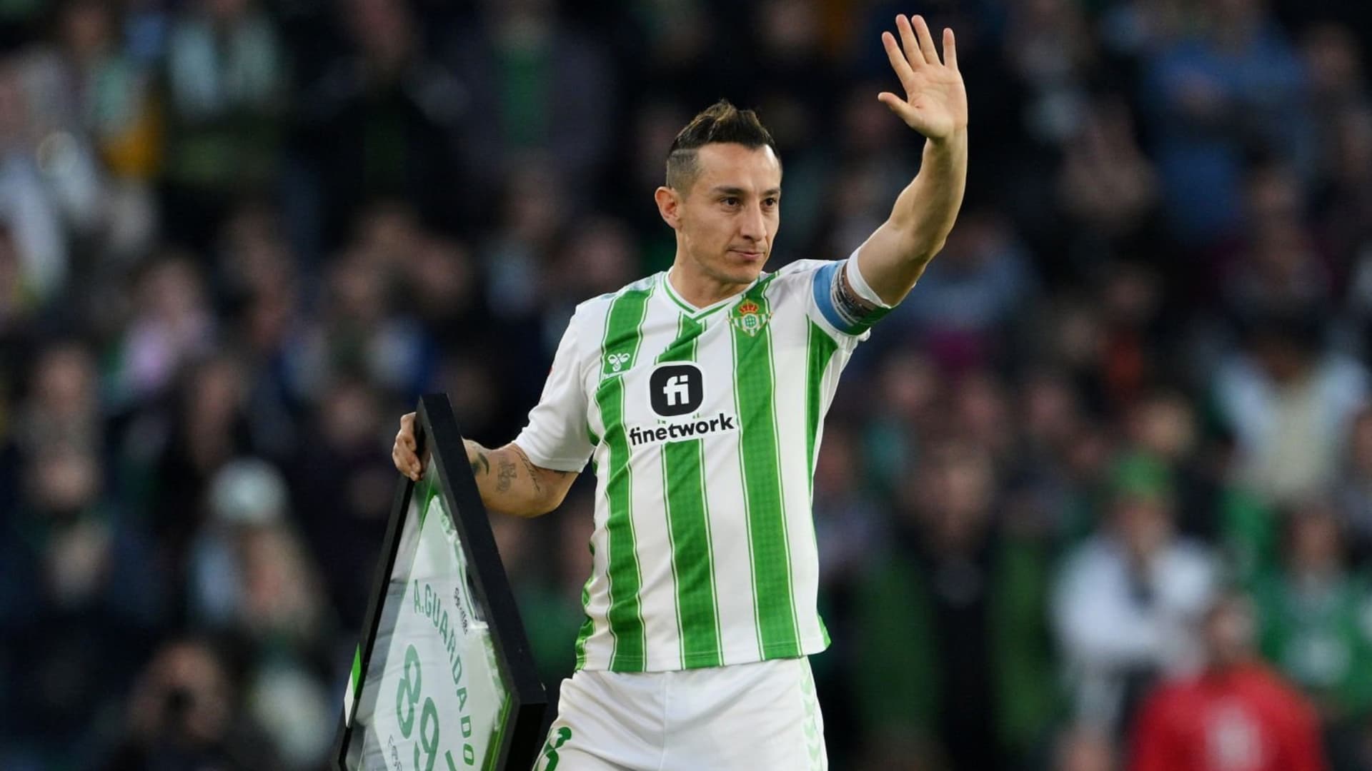 El adiós de Guardado al Real Betis