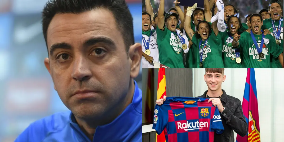 El ahora entrenador del Barcelona reveló a cuál jugador mexicano es al que quiso fichar al inicio de carrera como D.T.