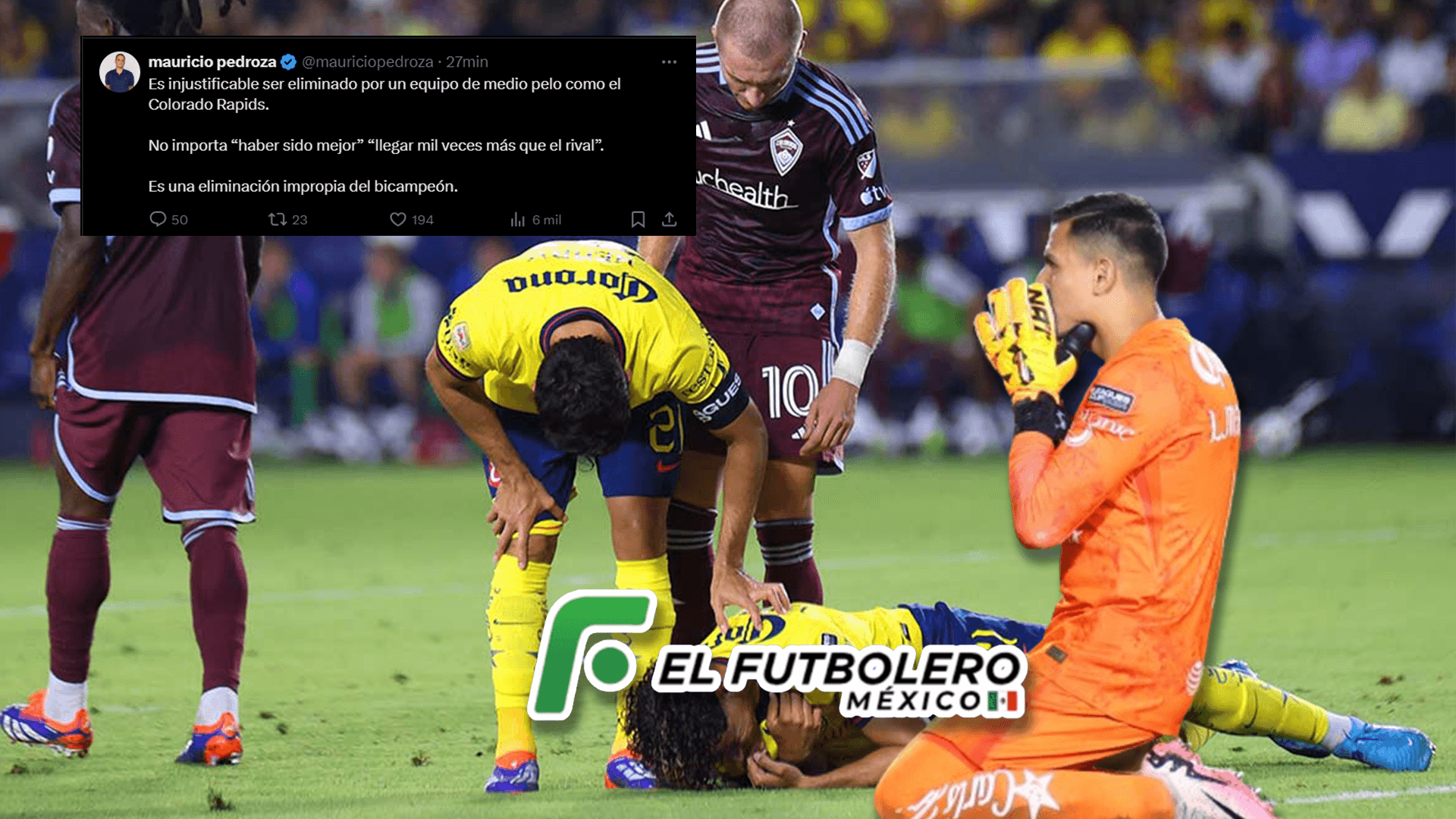 El América fracasó en Leagues Cup y periodista de ESPN no se guardo nada (Foto: Especial)