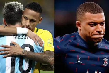 El argentino y brasileño se pasearon con sus Selecciones e hicieron callar al campeón del mundo, quien habló de más del fútbol sudamericano