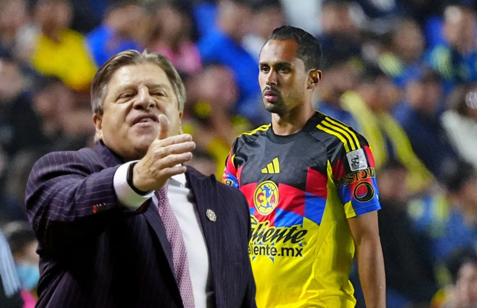 El brasileño quedó como el principal villano del América en el partido ante Santos.