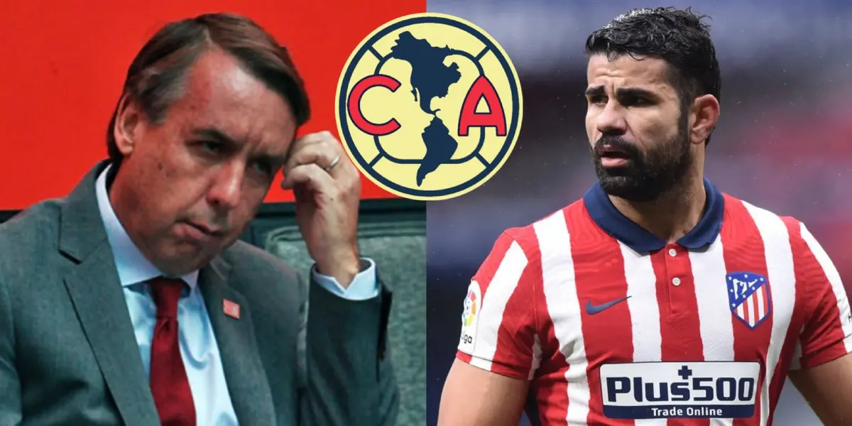 El Club América podría encontrar un fichaje estrella en Diego Costa, pero Emilio Azcárraga tendría que abrir carpeta para pagar su fichaje.