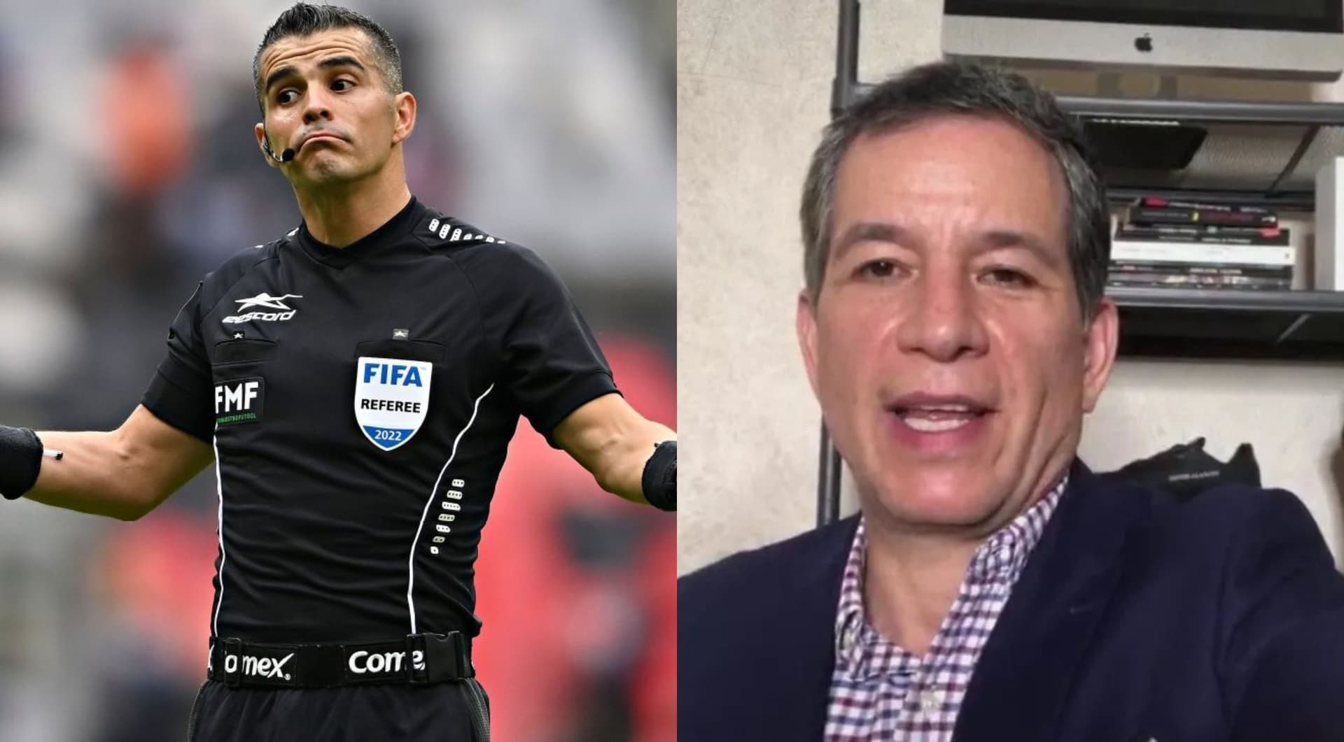 El comentarista fue muy duro tras la polémica arbitral en el Azteca