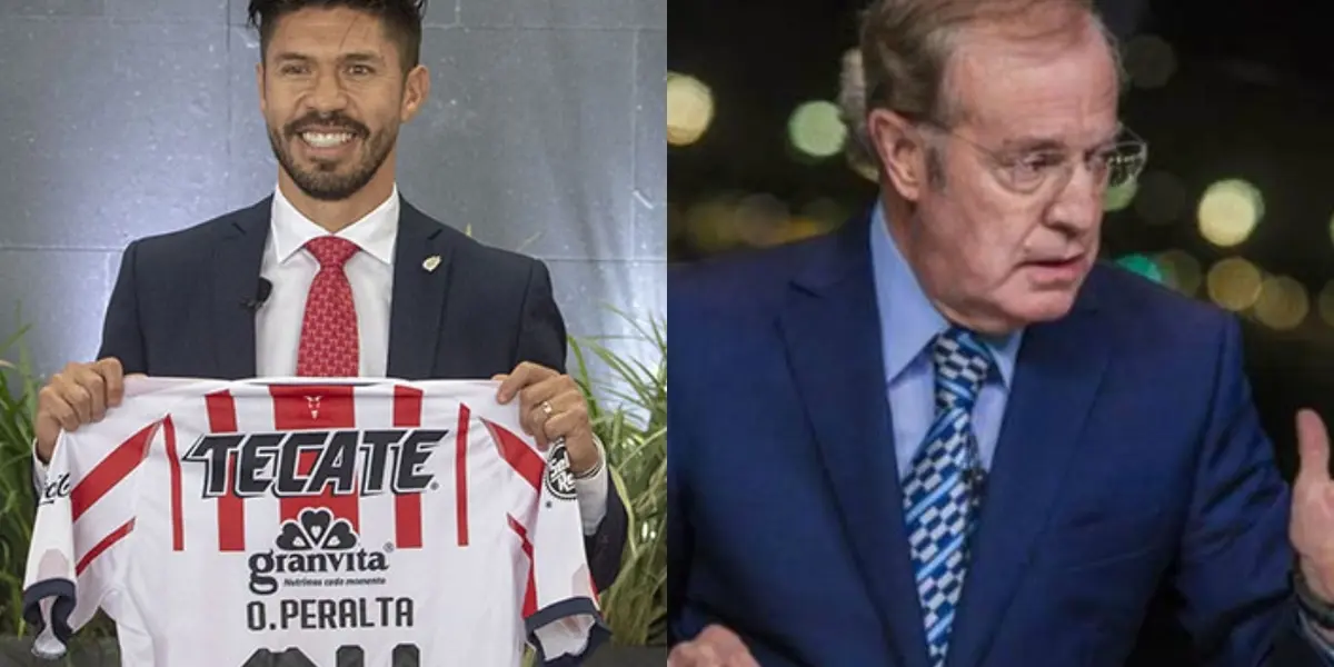 El comunicador encendió la polémica en el caso de Oribe Peralta, criticó el fichaje pero sabe qué club debería contratarlo.