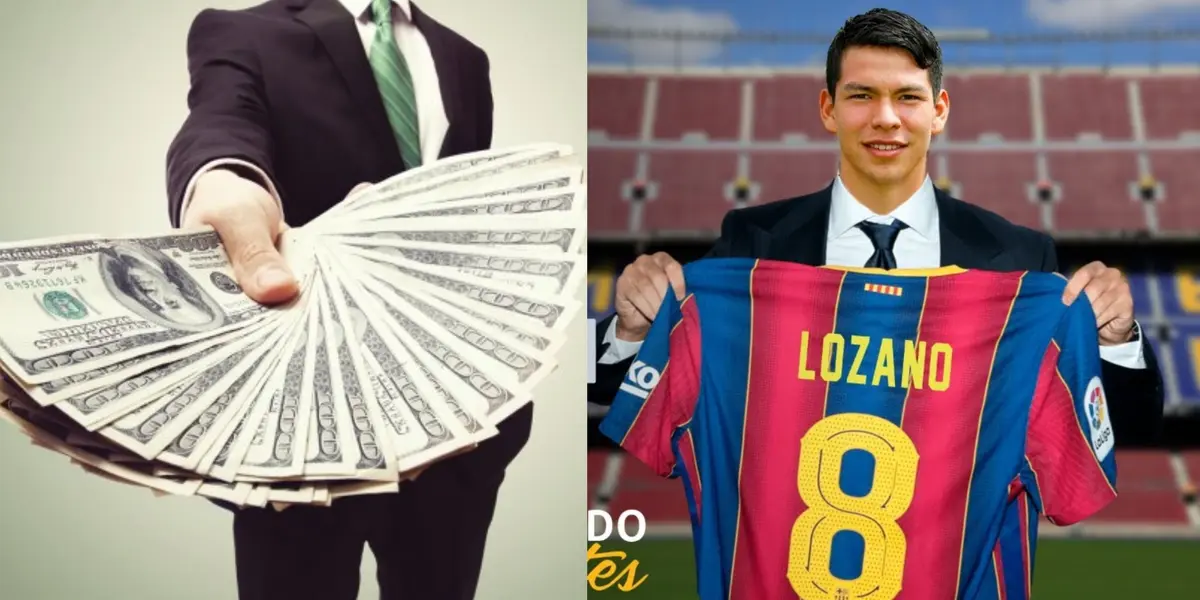 El cuadro Culé le da la mejor noticia a Hirving Lozano con respecto a su potencial firma de contrato en incluso sobre el tema de su salario. 