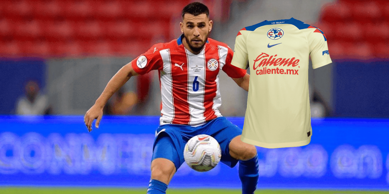 El defensa paraguayo Junior Alonso sorprendió tras recibir la playera del América