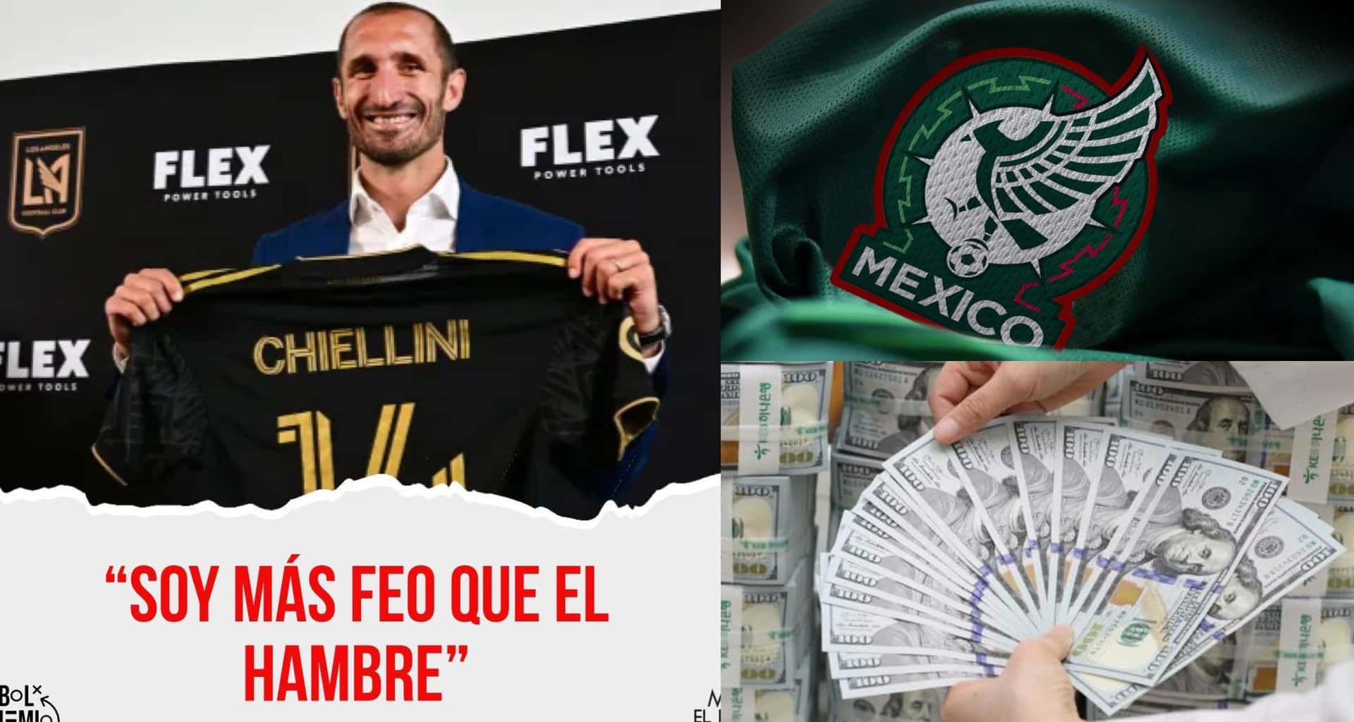 El defensor de LAFC y de Italia contó una gran realidad del fútbol, los jugadores que no son hermosos y que tienen mujeres hermosas, por su profesión. En México hay uno.