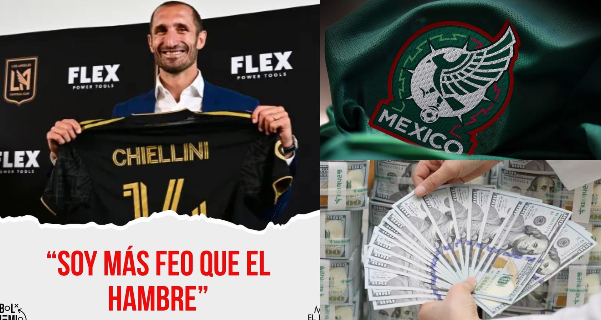 El defensor de LAFC y de Italia contó una gran realidad del fútbol, los jugadores que no son hermosos y que tienen mujeres hermosas, por su profesión. En México hay uno.