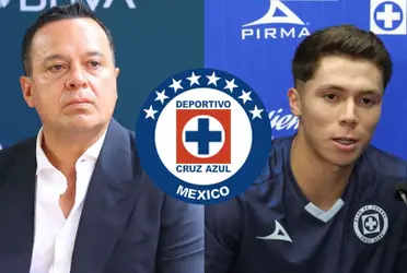 El delantero de Cruz Azul habló esta tarde en conferencia de prensa y señaló detalles sobre una posible transferencia hacia el extranjero.