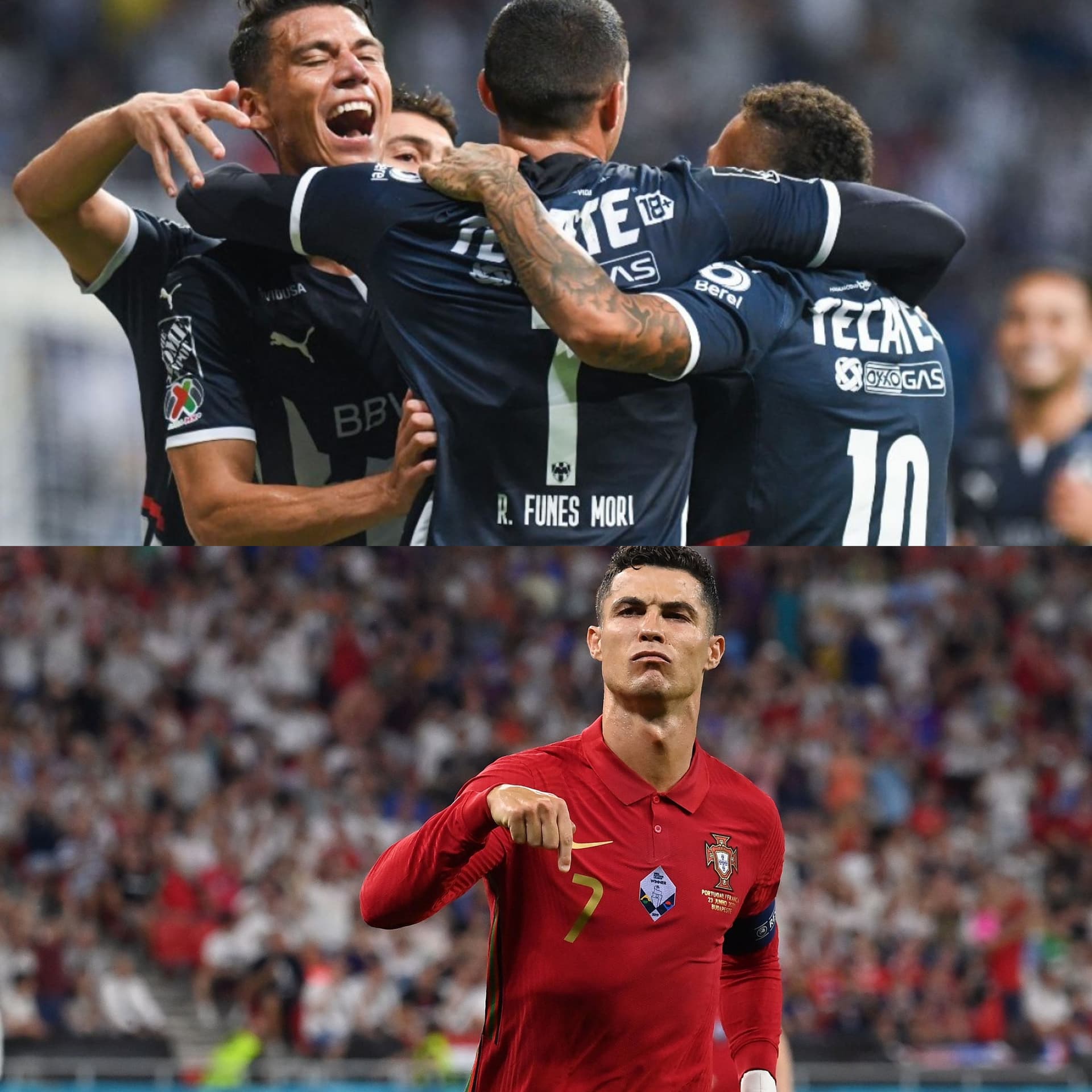 El delantero de la cantera albiazul se inspira en el astro portugués.