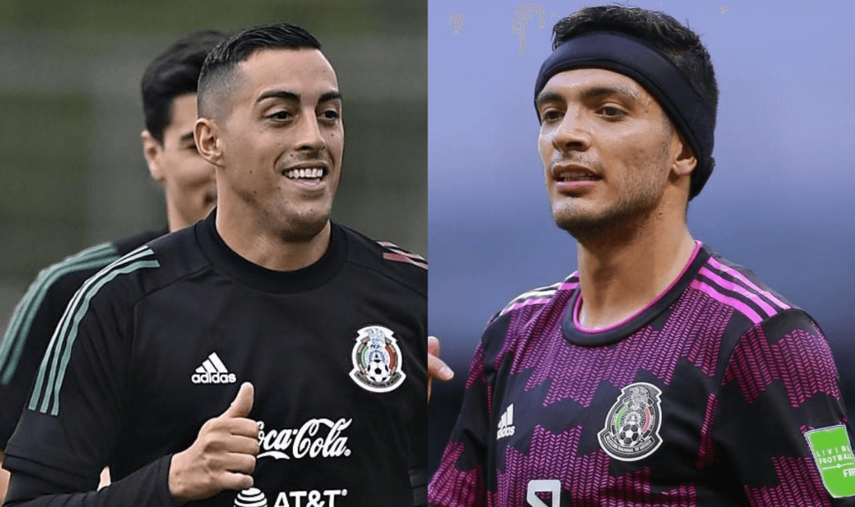 El delantero de los Wolves, Raúl Jiménez falló ante Uruguay