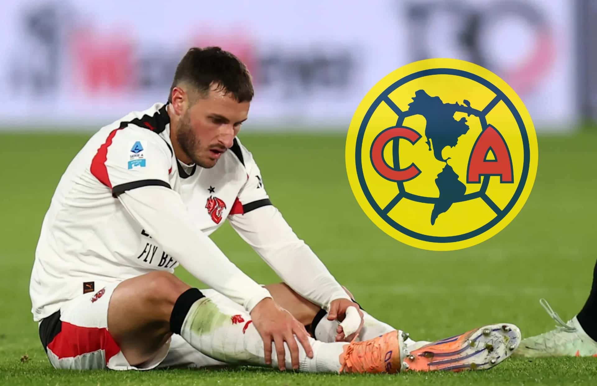 El delantero mexicano se perderá 2 meses de acción, lo que llevaría al Milan a buscar ariete.